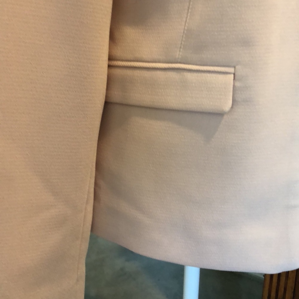 ASOS Pale Pink Crepe Blazer US 4, UK 8 - Picture 5 of 9